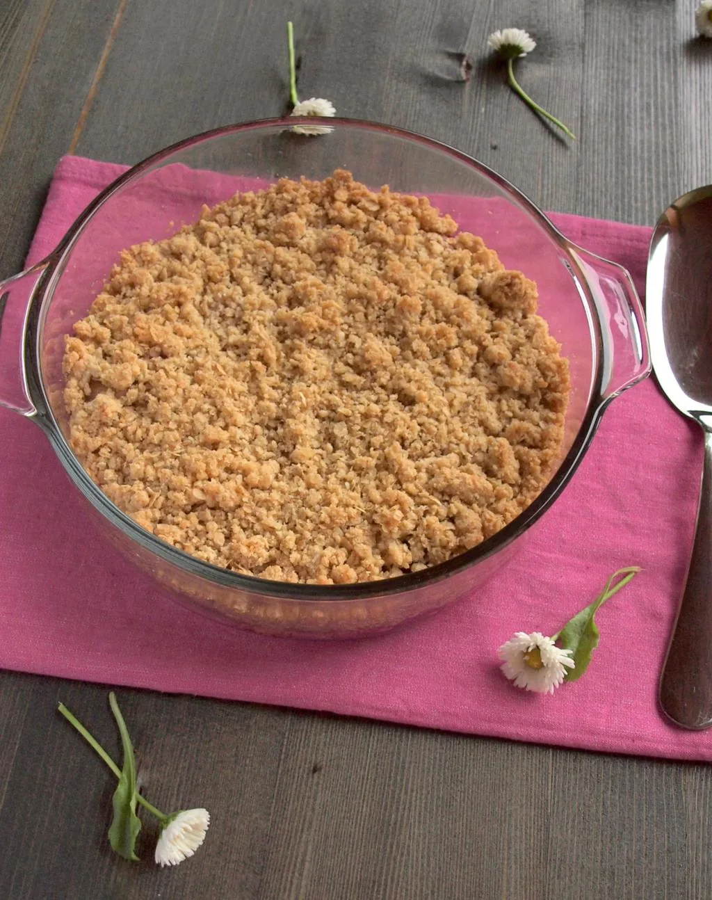 P1014250 Meggyes-gesztenyés crumble (vagy morzsasüti)