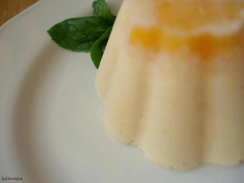 Narancsos ricotta parfé