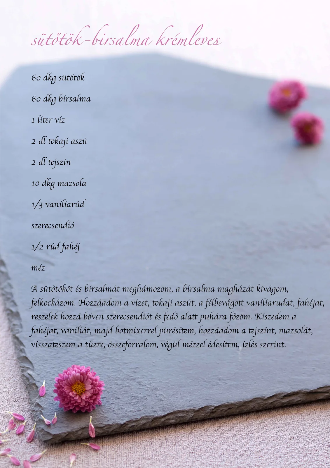 Sütőtök birs
