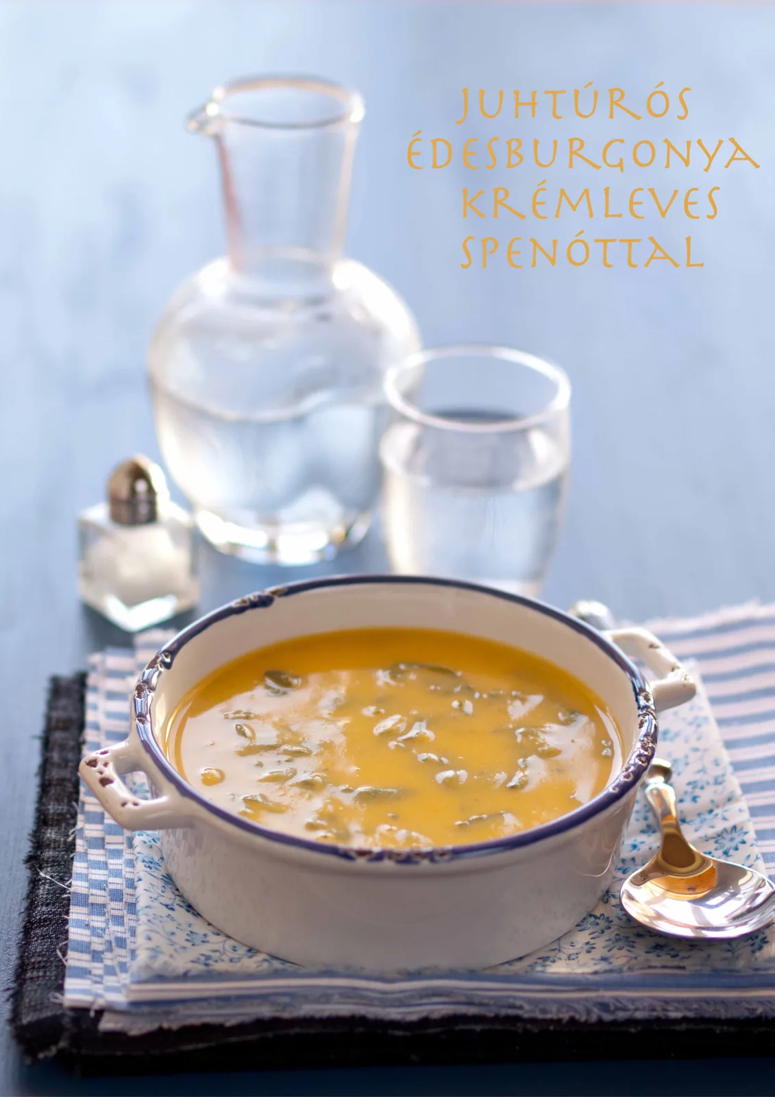 Édesburgonya krémleves