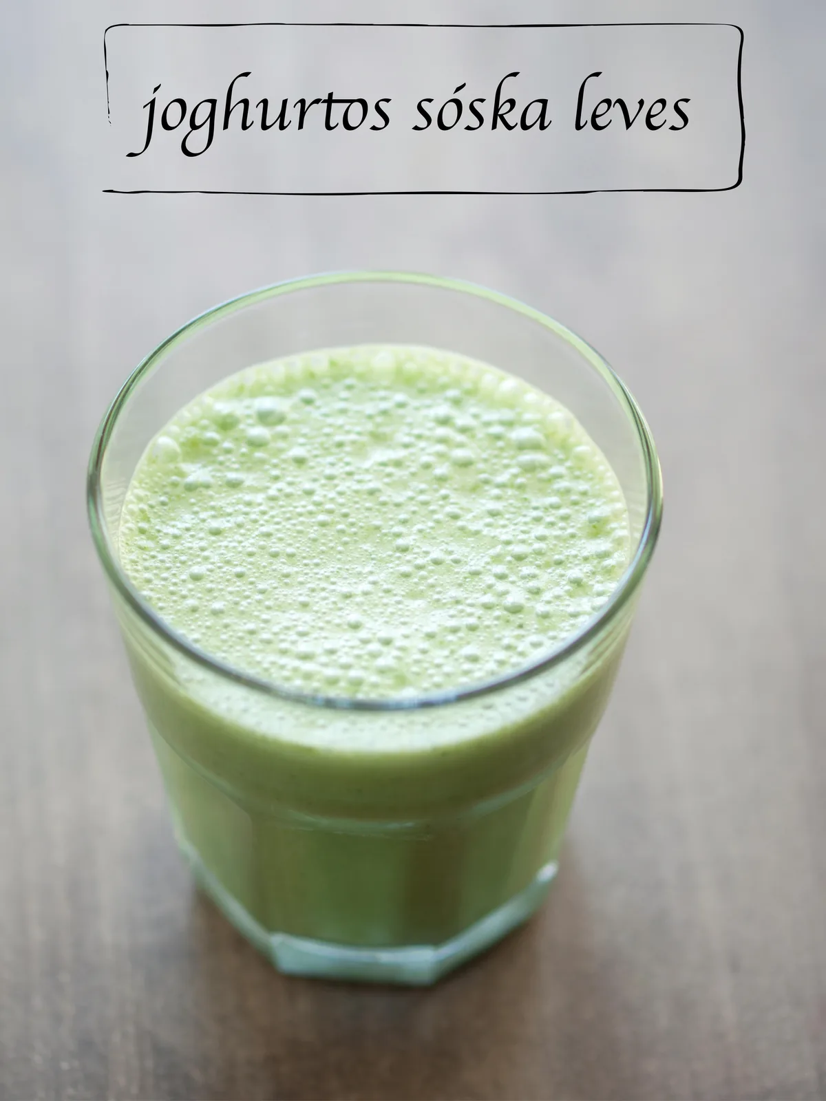 Soskas joghurt leves