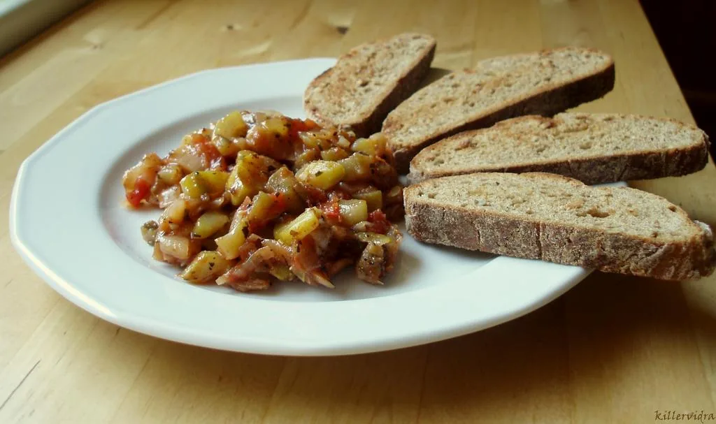 Ratatouille, vagy inkább csak egy padlizsános-cukkinis ragu