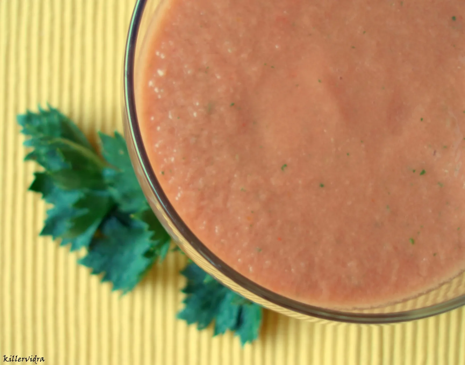 p1250050 "Sima" gazpacho és a konyhai hulladékok újrahasznosítása